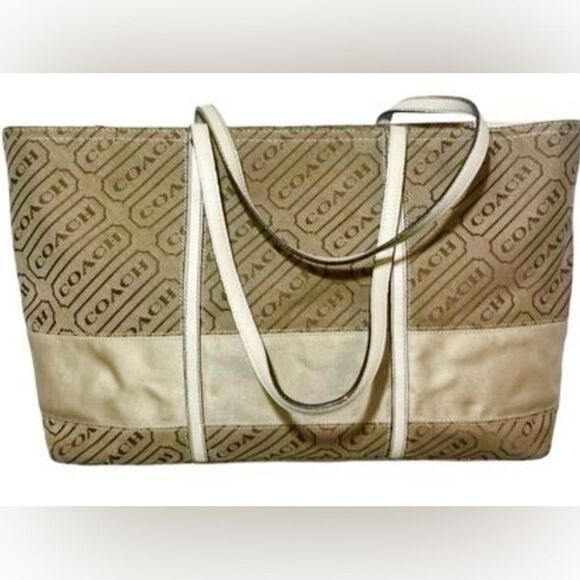 Coach Lozenge Signature Tote - Picture 2 of 8
